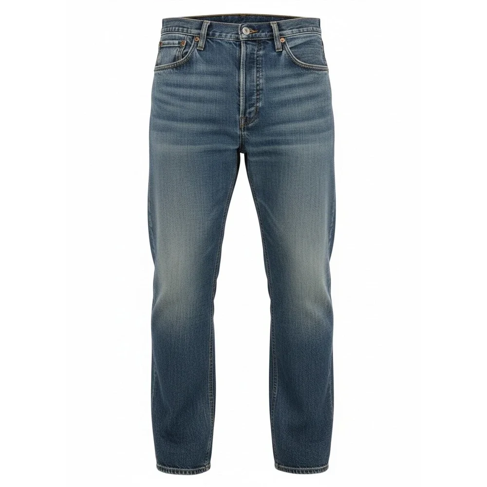 Levis 501 Original Fit Mens Jeans 40x32 Blue Denim Button Fly Straight Leg (GG22